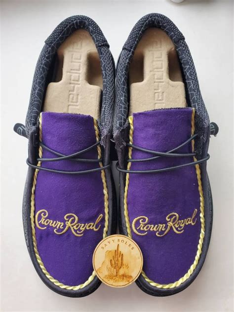 crown royal custom hey dude shoes hey dudes authentic bags etsy finland