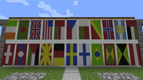 How To Make Flags In Minecraft