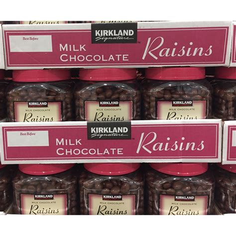 Eml Invoices Costco Daigou Kirkland Signature Raisin Chocolate Kg