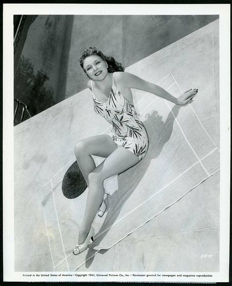 Evelyn Ankers Original Vintage Leggy Cheesecake Universal Pictures