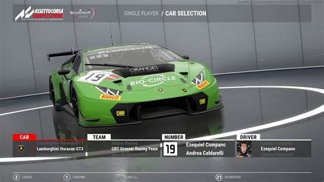 Assetto Corsa Competizione Pluie Et Rating System YouTube