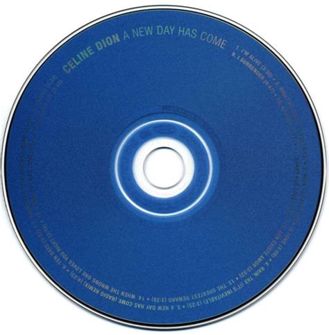 For a miracle to come. Carátula Cd de A New Day Has Come de Celine Dion ...