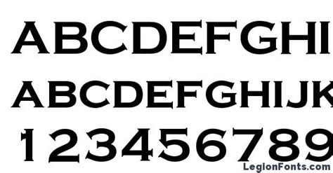 Copperplate Bold Font Download Free Legionfonts