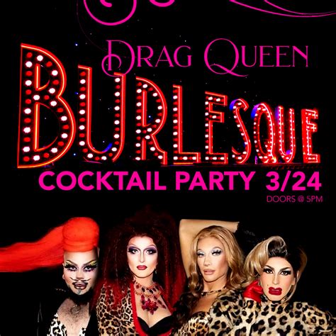Burlesque Drag Queen Show And Cocktail Party At The 1620 Winery 1620