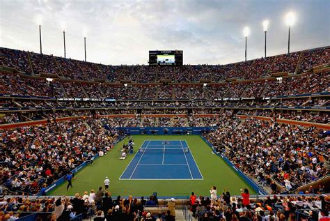The Us Open Tennis Tournament In Flushing Meadows