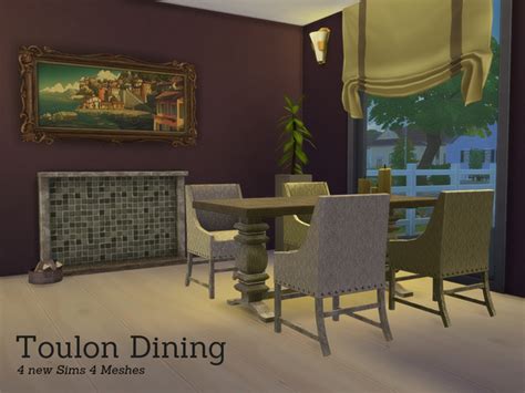 Toulon Diningroom By Angela At Tsr Sims 4 Updates
