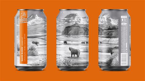 Illustrated Craft Beer Can Designs And Brewery Branding