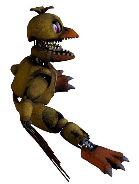 Fnafvr Withered Chica Parts And Services Render By Endoskeleton2005