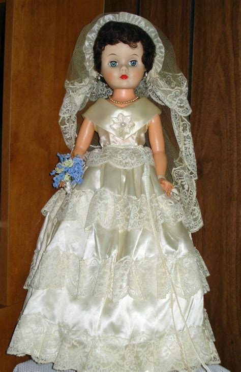 Fashion Dolls Of The 1950s At Duckduckgo Bride Dolls Wedding Doll