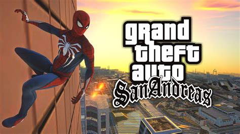 Gta San Andreas Spider Man Mod Release Youtube