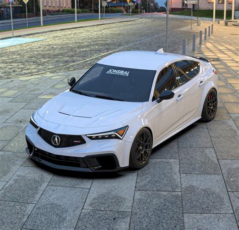 2024 Acura Integra Type S Looks Mature In Production Rendering Based On