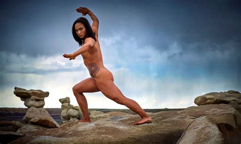 Naked Michelle Waterson In Espn Body Issue