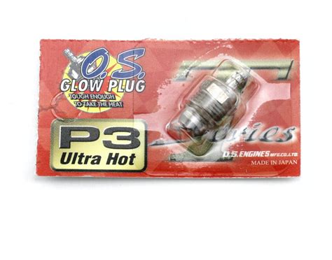 The car, transmitter, 1 glow plug, and a manual and sometimes some other small miscellaneous parts such as without it, you will not be able to even start the car. O.S. P3 Turbo Glow Plug "Ultra Hot" / GLOW PLUGS / NITRO / bluegrooverc.com