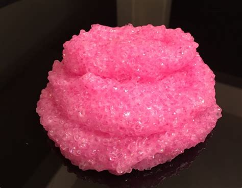 Items Similar To Pink Crunchy Slime Fishbowl Slime On Etsy