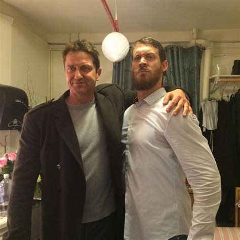 Russell Harvard On Instagram Gerald Butler You Rule Thank You For The Warmth Christmas Is