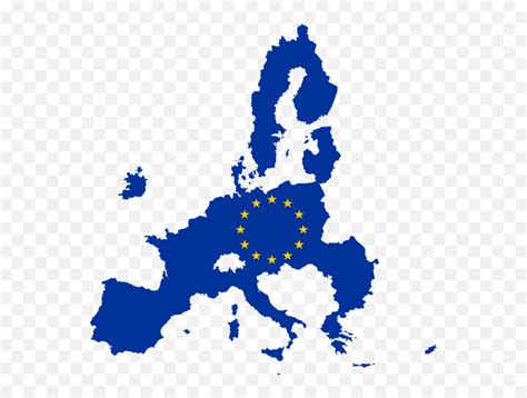 Flag Map Of The European Union European Union Flag Map Emojieuropean