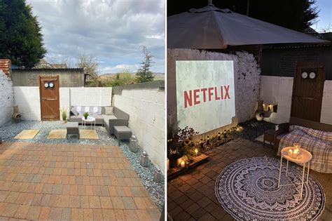 Bargain Backyard Makeovers Before And After
