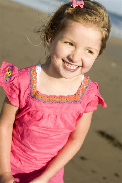 girl at the beach stock image image of face portrait 10939873
