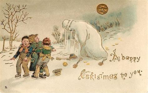Creepy Victorian Christmas Cards Amusing Planet