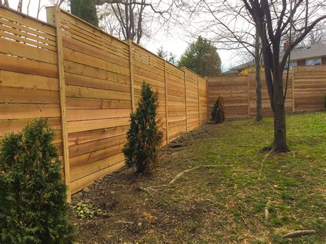 Horizontal board privacy fence - Modern Design - Modern - Modern Design 2 | Fence modern, Fence ...