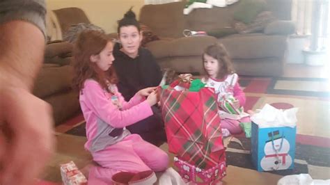 Opening Presents Christmas Morning Unedited Youtube