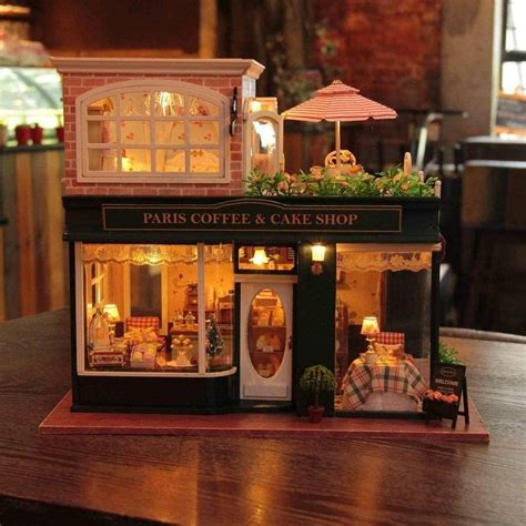 Super Saturday Rylai Wooden Handmade Dollhouse Miniature Diy Kit