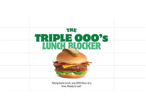 IT S TIME TO TAKE BACK LUNCH AT TRIPLE O S WITH THE NEW TRIPLE OOO OUT OF OFFICE LUNCH