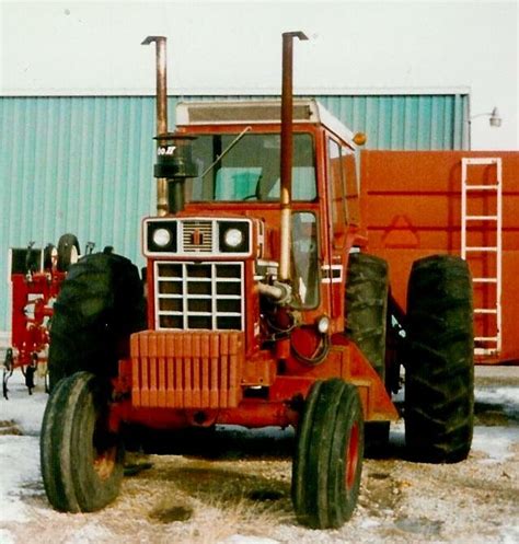 1976 Black Stripe Ih 1568 V 8 International Tractors International