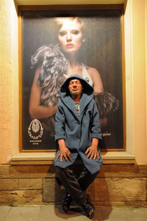 Meet Slavik Ukraines Most Fashionable Homeless Man Explore Talent