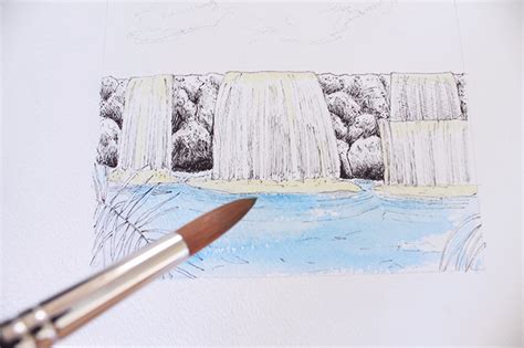 Learn how to draw landscape simply by following the steps outlined in our video lessons. Learn How to Draw a Waterfall in This Step-By-Step Tutorial!