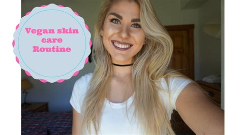 vegan skin care routine for clearing acne acne prone skin youtube