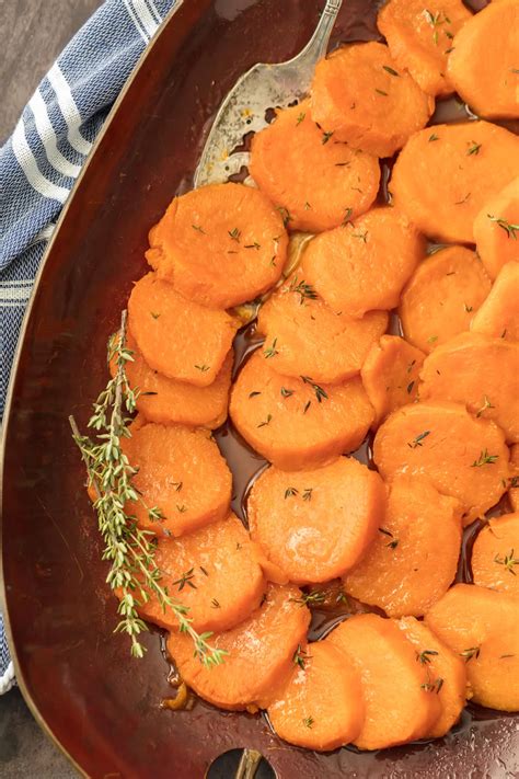 Easy Candied Sweet Potatoes The Cookie Rookie