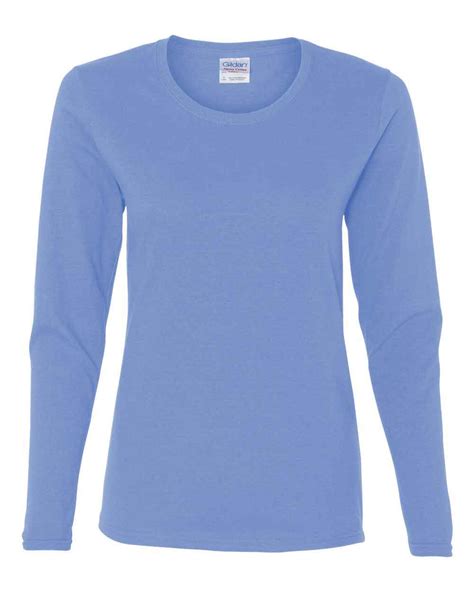 Heavy Cotton Womens Long Sleeve T Shirt Gildan G5400l