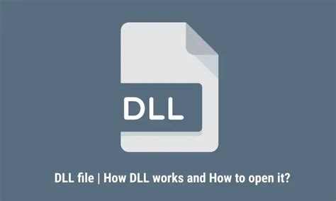 Dll File How Dll Works And How To Open It