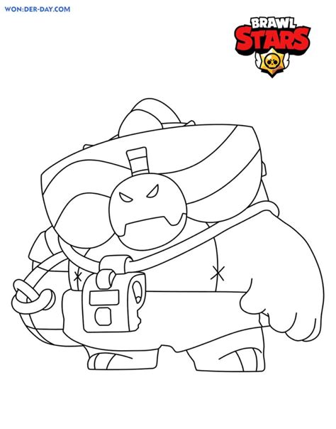 Dibujos Para Colorear Brawl Stars Pdf