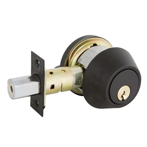 Us Lock 1600 Gr2 Us10b Single Cylinder Deadbolt Sc1 Adjustable Backset