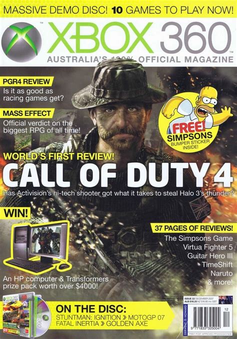 Official Xbox 360 Magazine Aus Issue 22 December 2007 Xbox 360