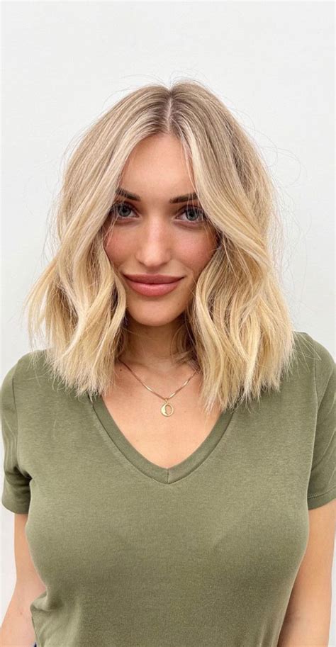 37 Best Blonde For Medium Length Haircuts California Blonde Middle