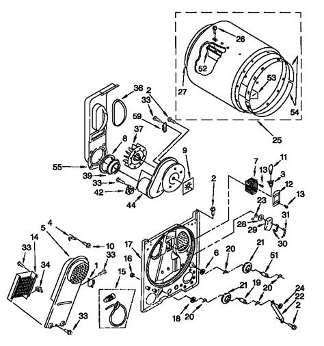 Dryer Belt Belt Diagram For Kenmore 80 Series Dryer