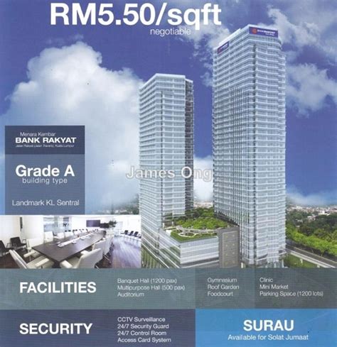 Perbankan internet | internet banking. Menara Kembar Bank rakyat Office for rent in KL Sentral ...