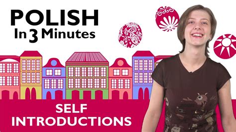 Learn To Speak Polish Lesson 1 How To Introduce Yourself In Polish Youtube