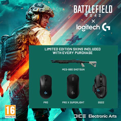 Kaufe Logitech G Pro Wireless Gaming Mouse Battlefield Pc Skin