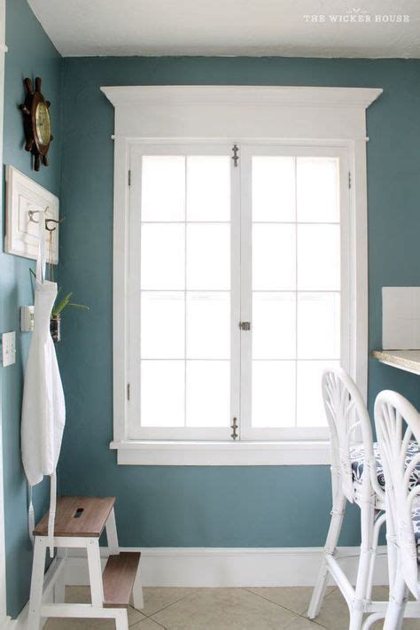 Wall Color Is Aegean Teal From Benjamin Moore Beautiful Teal The