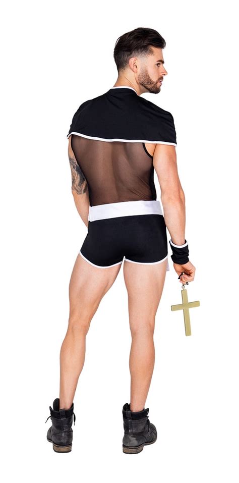 Sexy Priest Outfit Costume For Sexy Man Sexy Men S