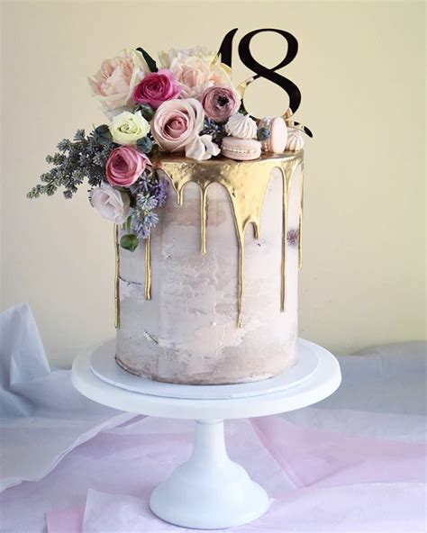 18th birthday cake toppers, birthday cakes for boys ~ cakeandlyric.com. Canberra Wedding Cake Studio on Instagram: "Sweetest 18th 🌸 Gorgeous blooms @anthosflow… in 2020 ...