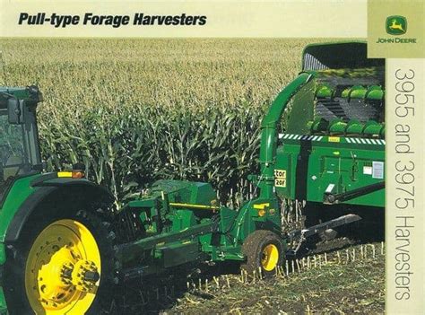 John Deere Pull Type Forage Harvester 3955 3975 Brochure