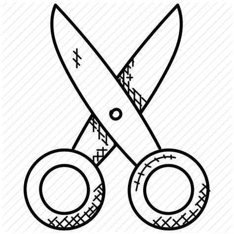 Scissors And Comb Drawing Free Download On Clipartmag