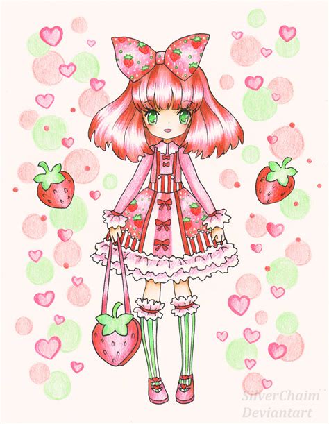 Strawberry Girl By Silverchaim On Deviantart