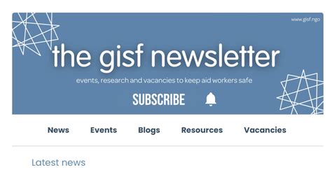 Gisf Newsletter 18 October 2022 Global Interagency Security Forum