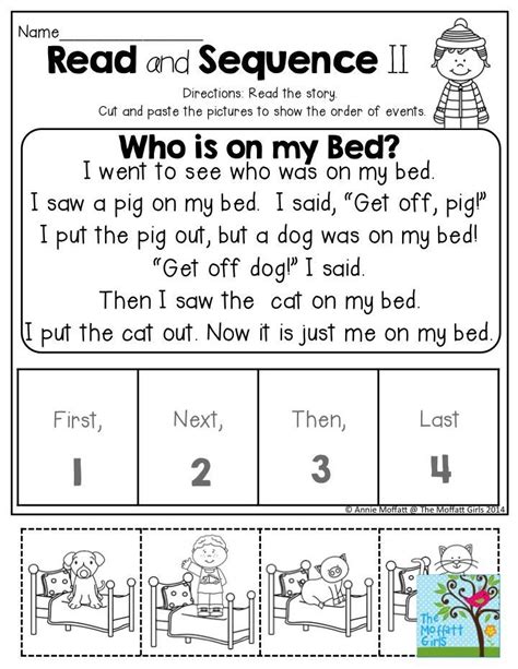 Read And Sequence Short Stories To Help Children Practice Identifying